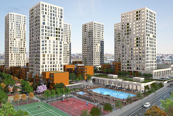 Modern 1+1 Apartment for Sale in Esenyurt, Hep Istanbul – High Floor with Full Amenities