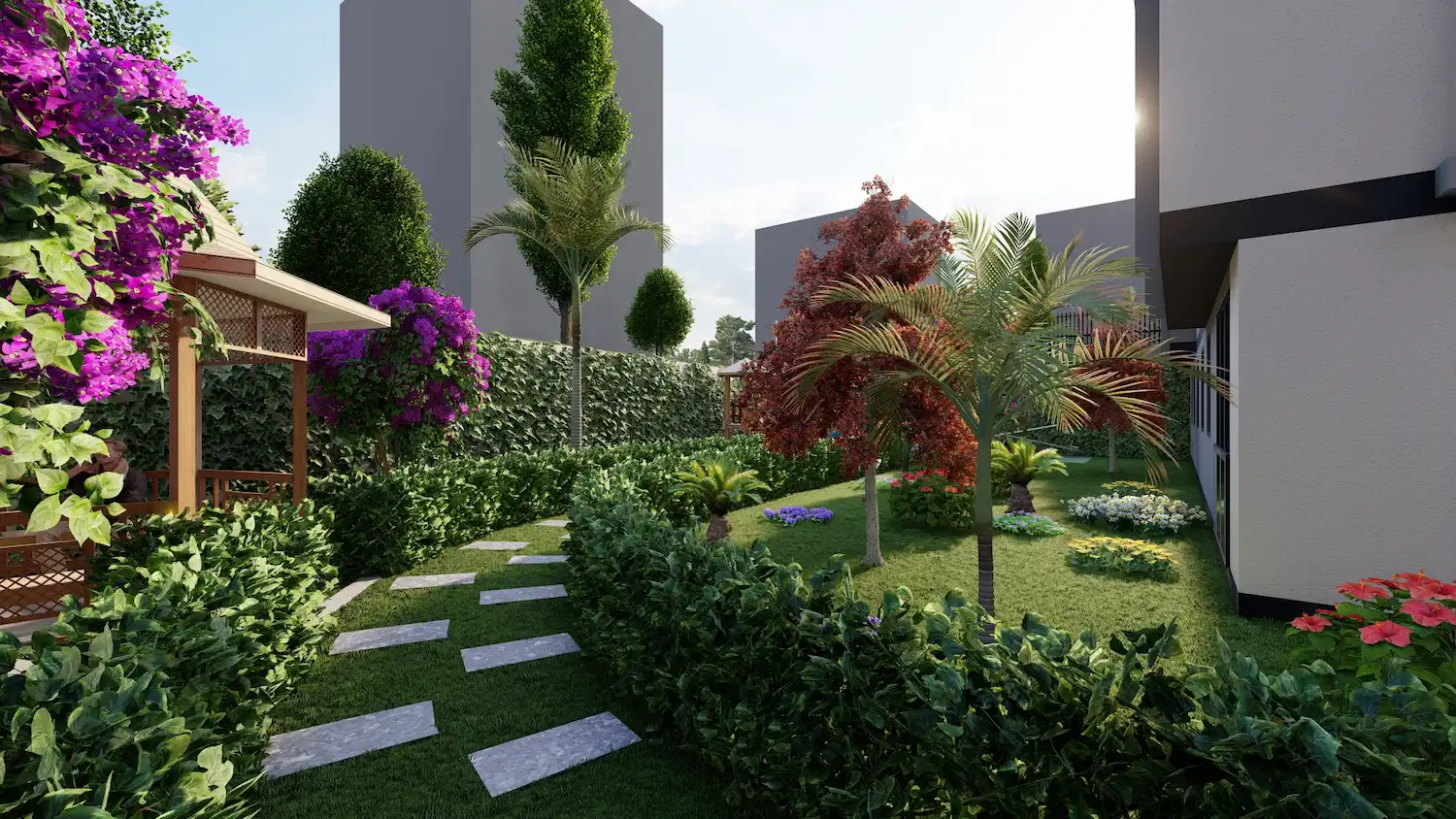 Image of Blue Garden 2