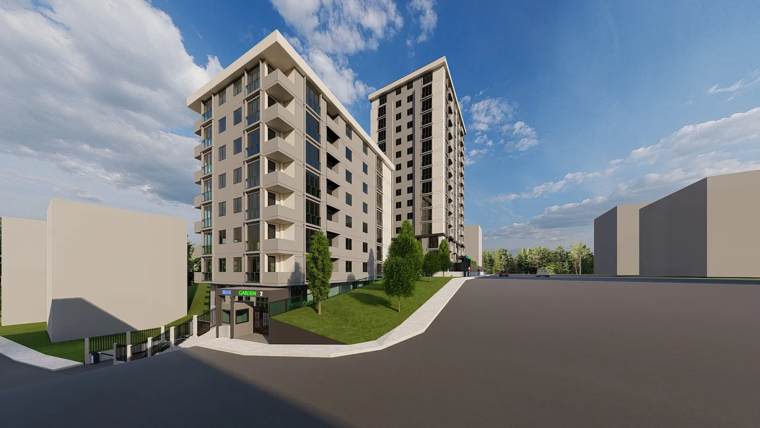 Image of Blue Garden 2