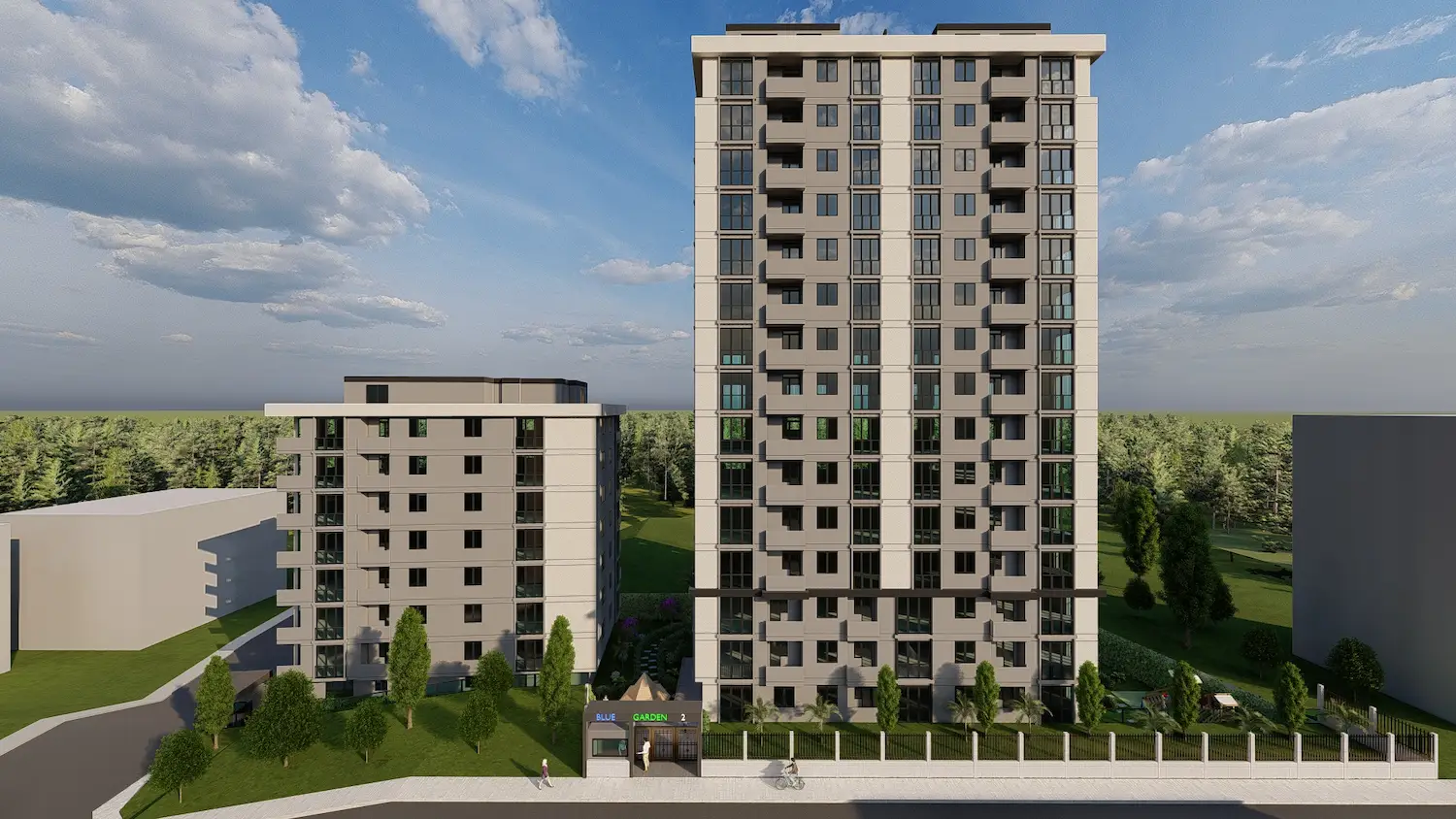 Image of Blue Garden 2