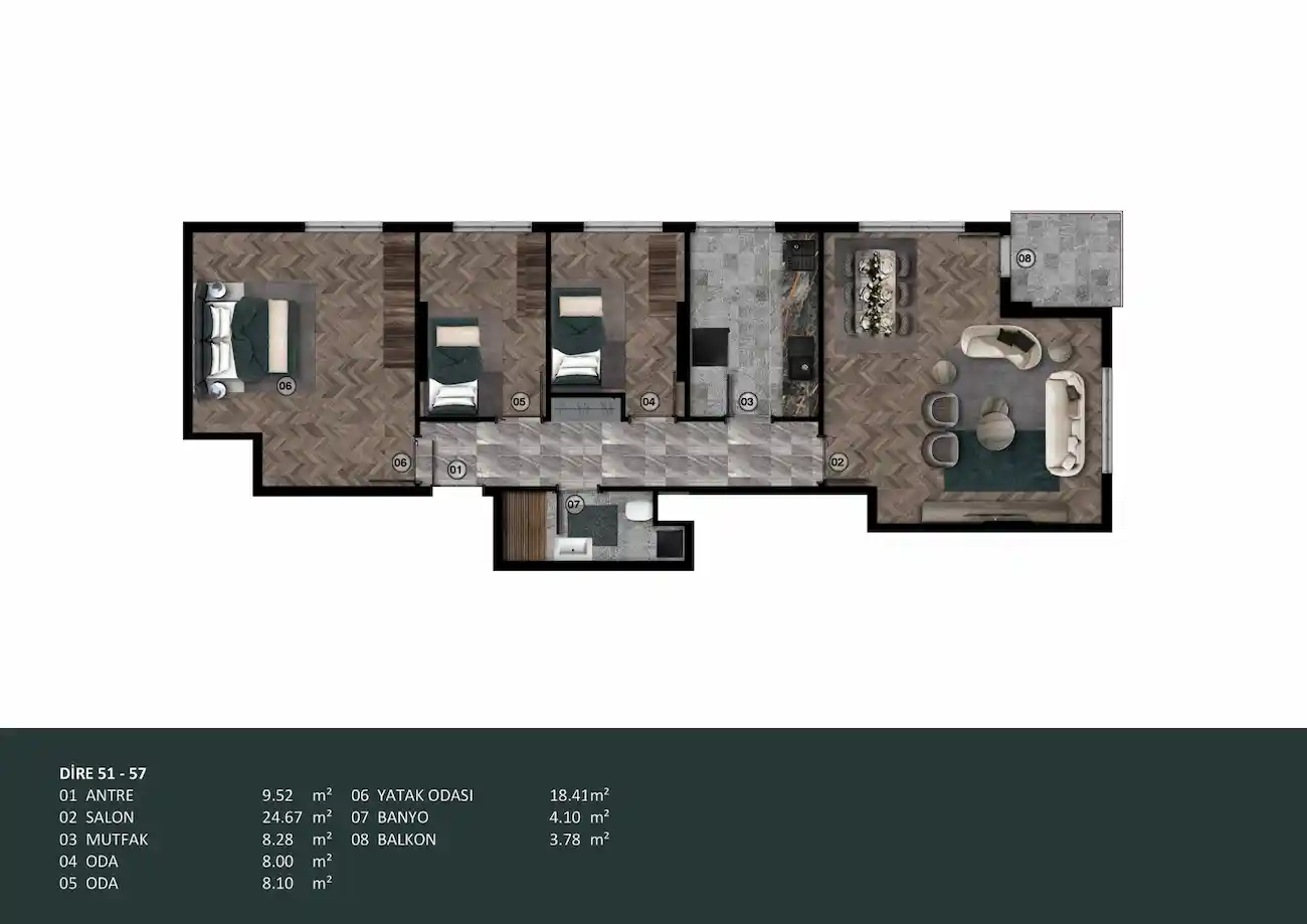 Image of Tutku Blue Panorama