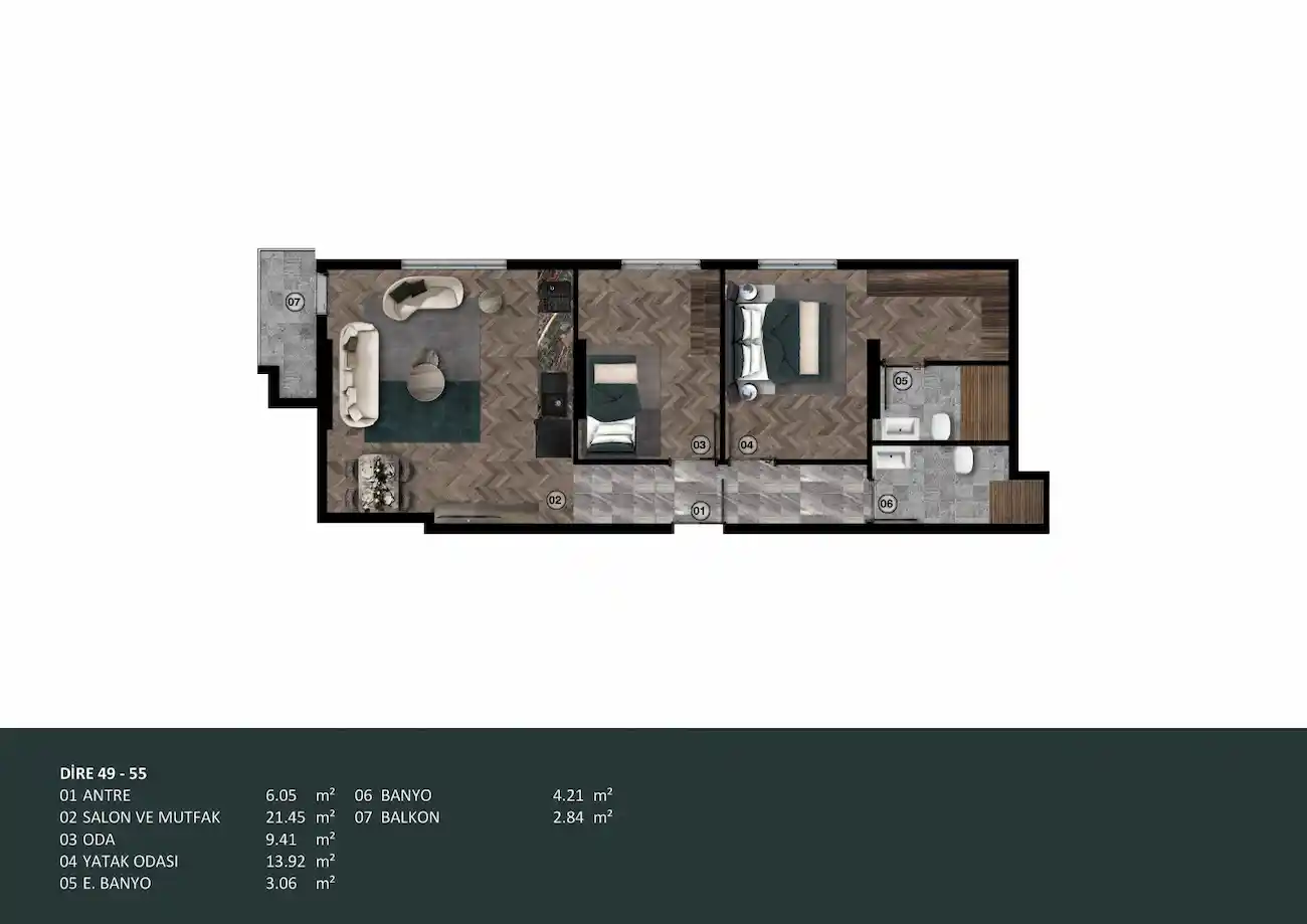 Image of Tutku Blue Panorama