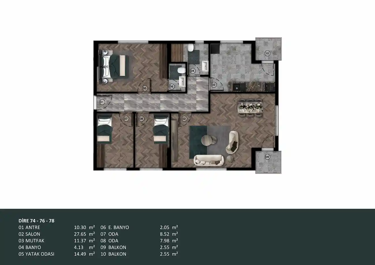 Image of Tutku Blue Panorama