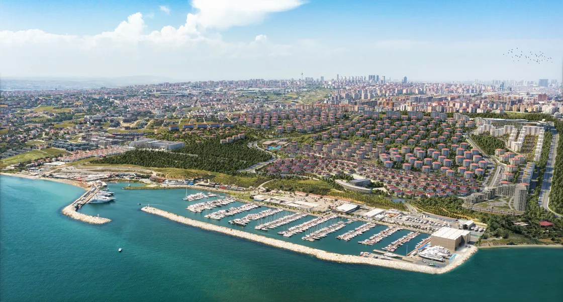 Luxury 4+1 Sea View Apartment in Deniz İstanbul – Sedef Stage