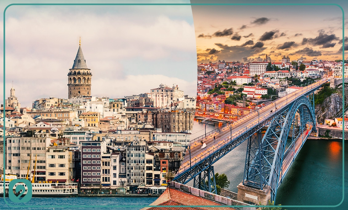 أهم الفروقات بين الاستثمار العقاري في البرتغال وتركيا
